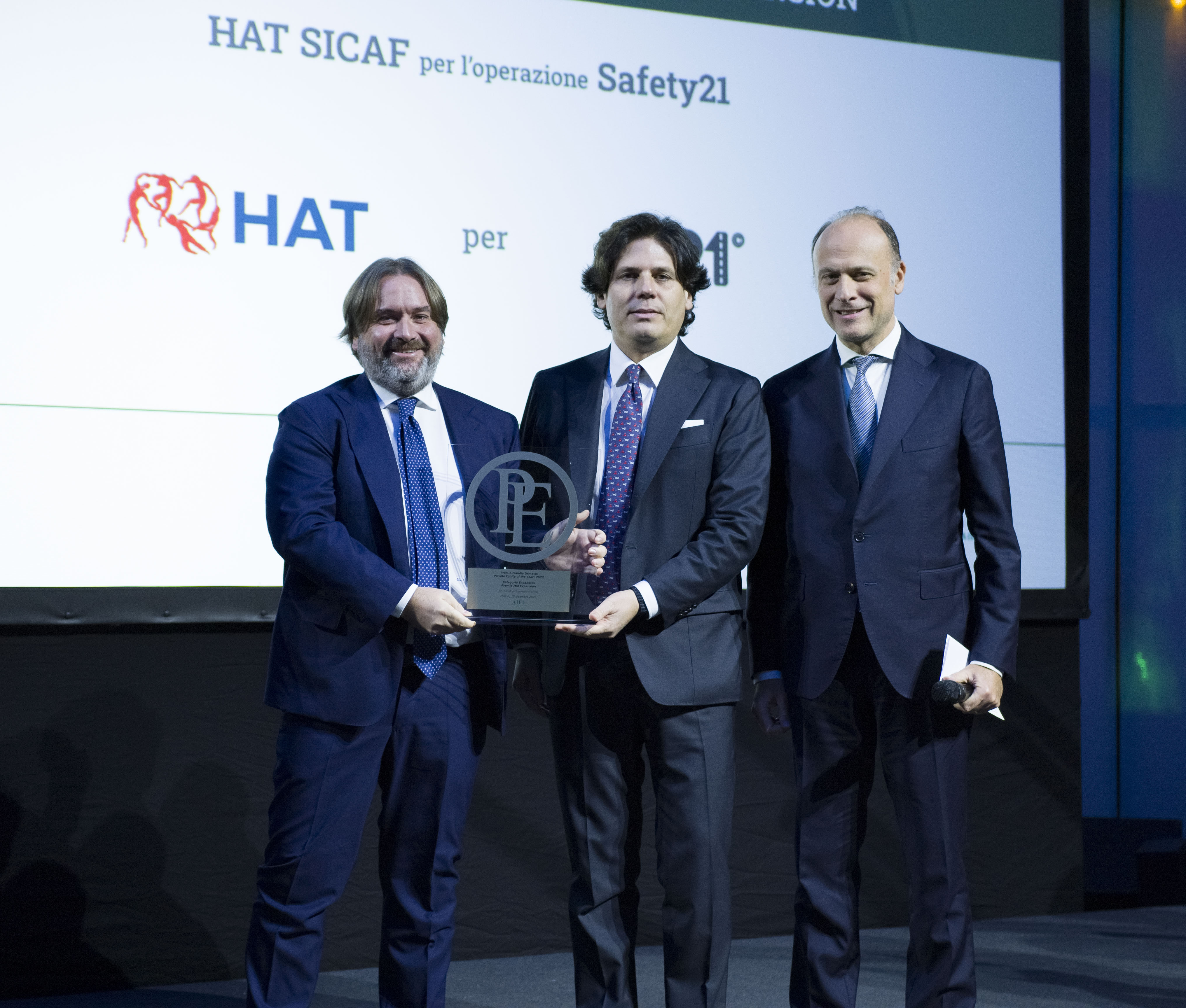 <strong>Safety21 vince il premio Mid Expansion nella categoria Expansion della XIX edizione del Premio Claudio Dematté Private Equity of the Year.</strong>